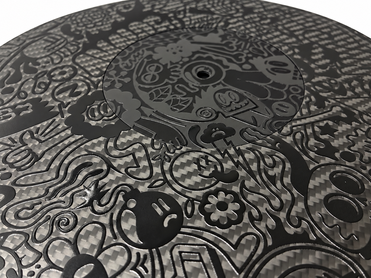 Carbon Fiber Platter Mat - WOTTO LIMITED EDITION