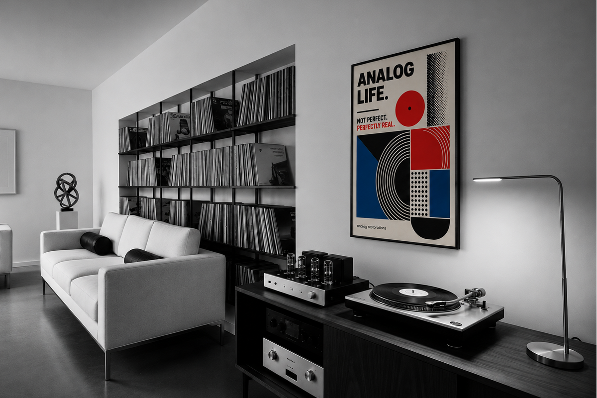 Analog Life Vinyl Music Listening Cork Platter Mats Record Cleaning Products
