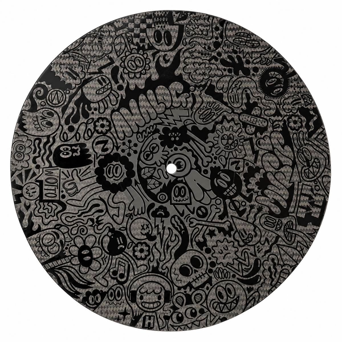 Carbon Fiber Platter Mat - WOTTO LIMITED EDITION