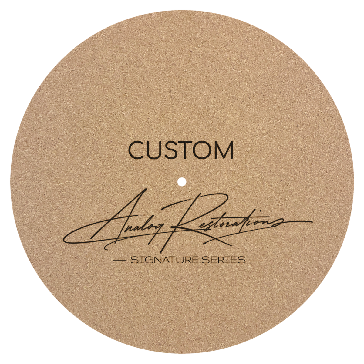 Custom Laser Engrave Option - Signature Series Mat