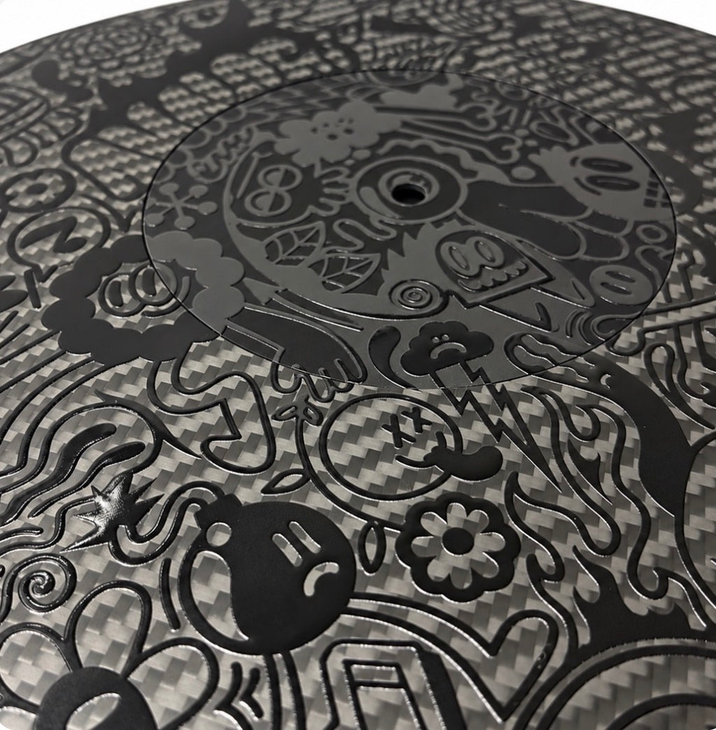 Carbon Fiber Platter Mat - WOTTO LIMITED EDITION