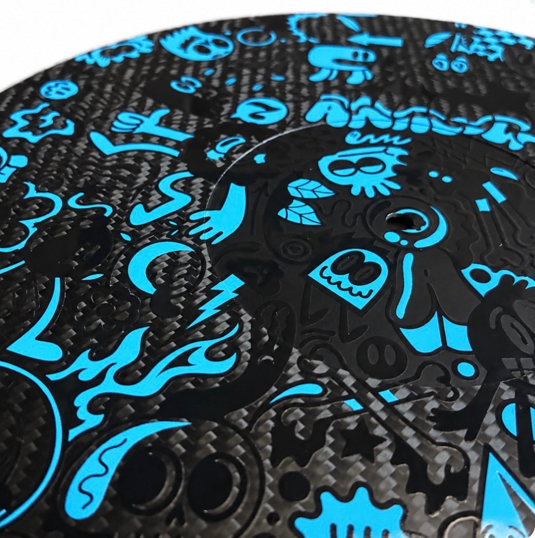 Carbon Fiber Platter Mat - WOTTO LIMITED EDITION