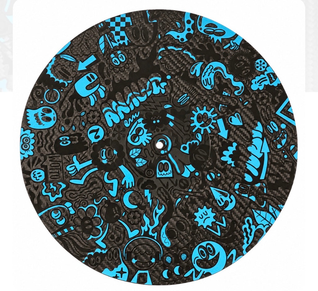 Carbon Fiber Platter Mat - WOTTO LIMITED EDITION
