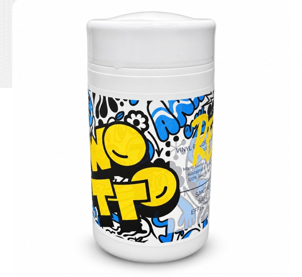 WOTTO EDITION Record Cleaning Wipes. Pre-Saturated Biodegradable Disposable Wipes.