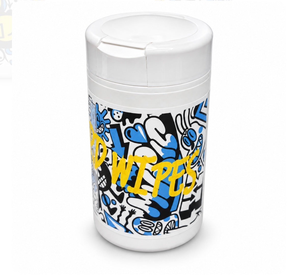 WOTTO EDITION Record Cleaning Wipes. Pre-Saturated Biodegradable Disposable Wipes.