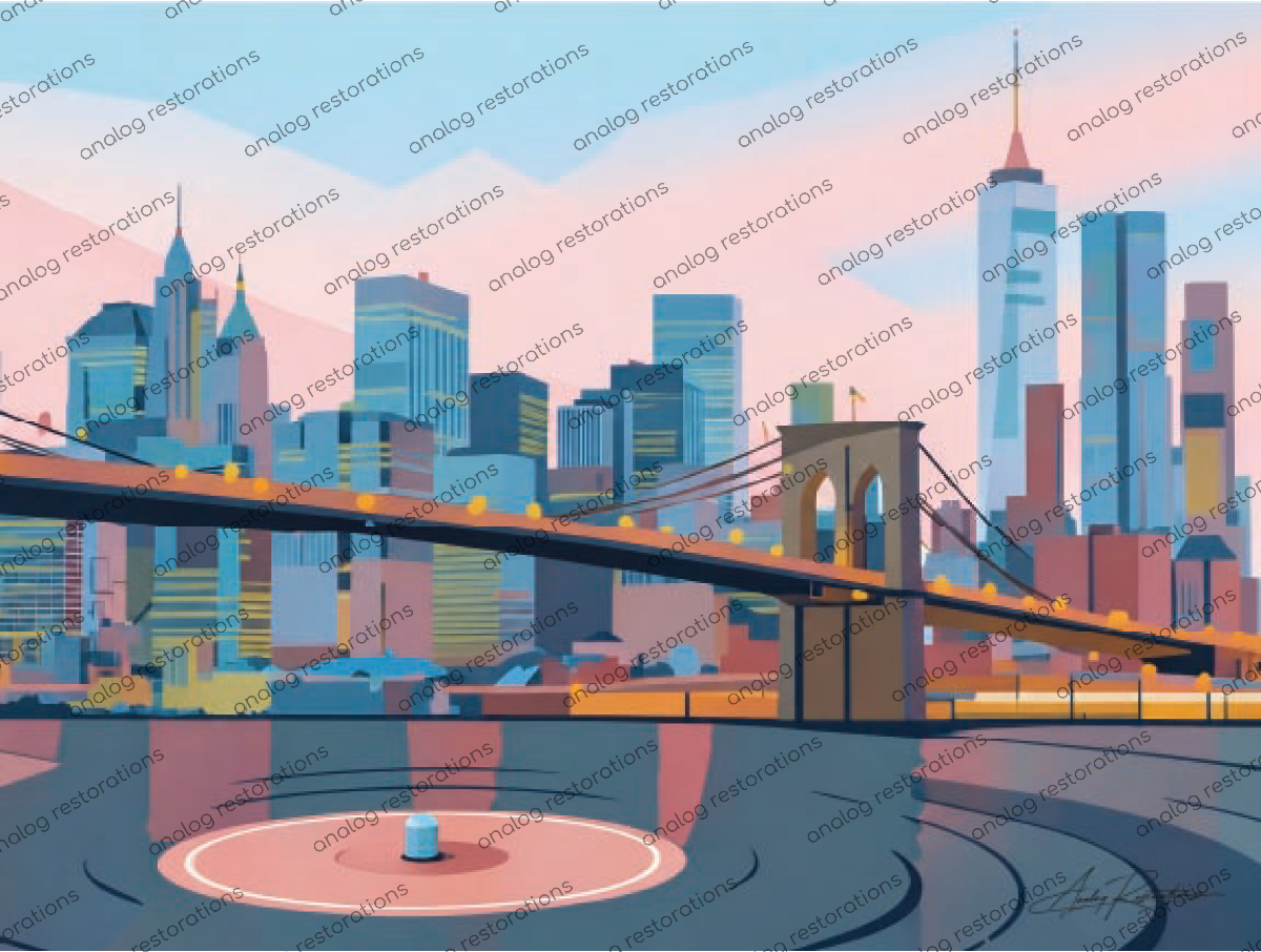 New York in Motion Print on Canvas