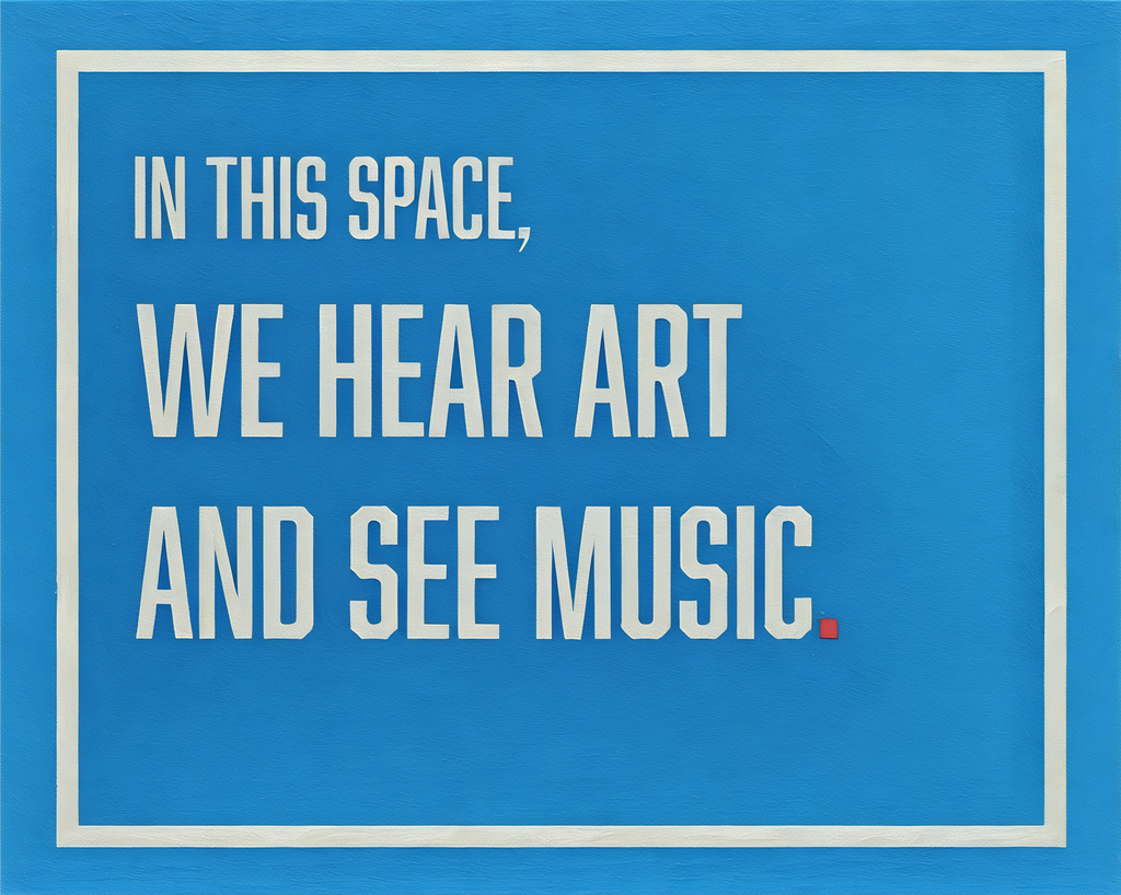 Listen to Art Canvas Print