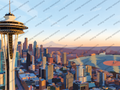 Emerald City Groove Print on Canvas