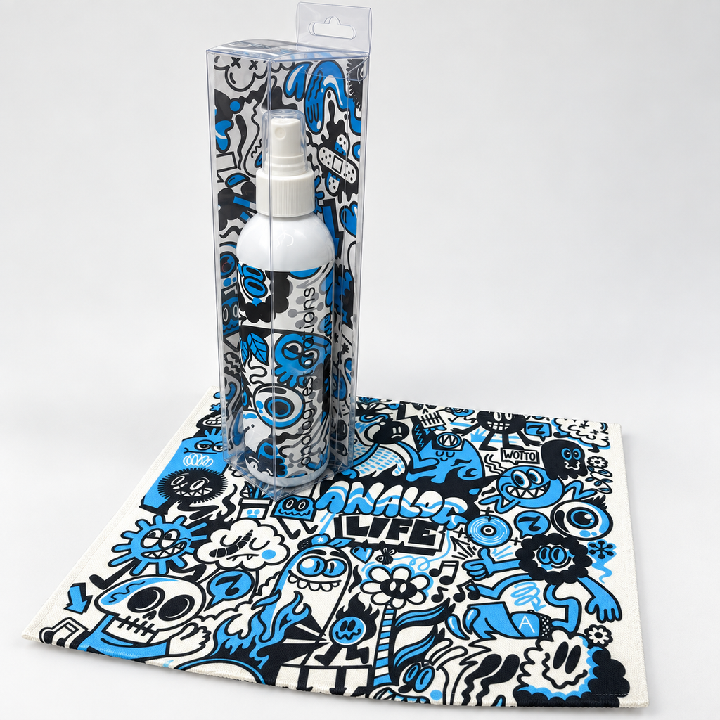 WOTTO EDITION Record Cleaning Solution w/ Specialty Cleaning Cloth